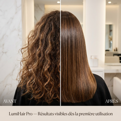 LumiHair Pro — Brosse Infrarouge Lissante