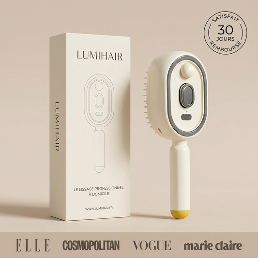 LumiHair Pro — Brosse Infrarouge Lissante